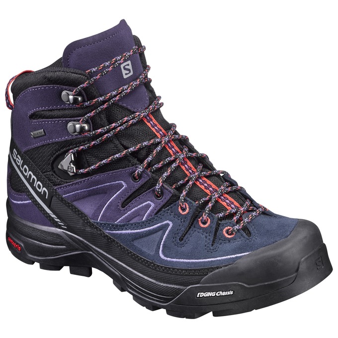 Salomon Vandrestøvler Herre MørkeBlå / Sort - X ALP MID LTR GTX® W (QNOXU-2485)